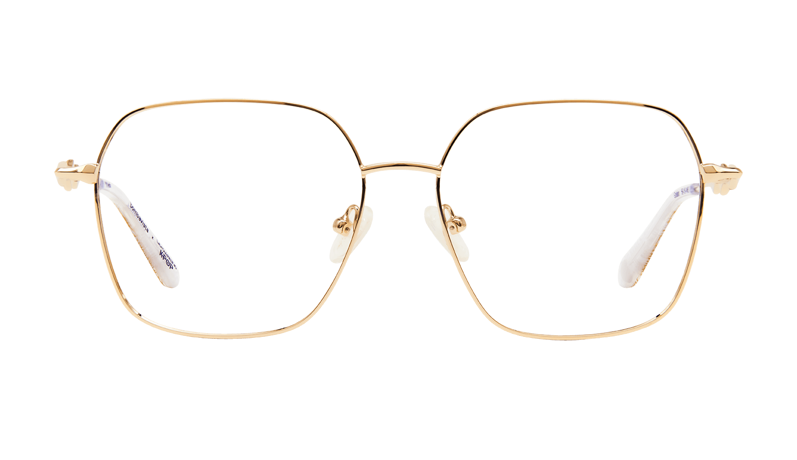 Golden glasses